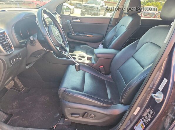 KNDPN3AC5L7658533 2020 KIA SPORTAGE Blue Вид салону спереду