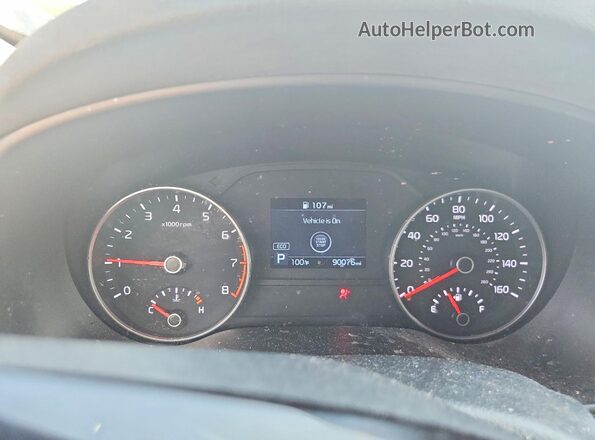 KNDPN3AC5L7658533 2020 KIA SPORTAGE Blue Вид щитка приладів