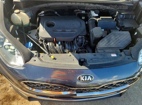 KNDPN3AC5L7658533 2020 KIA SPORTAGE Blue Вид підкапотного простору