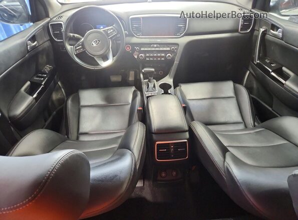 KNDPN3AC5L7839051 2020 KIA SPORTAGE White Widok deski rozdzielczej