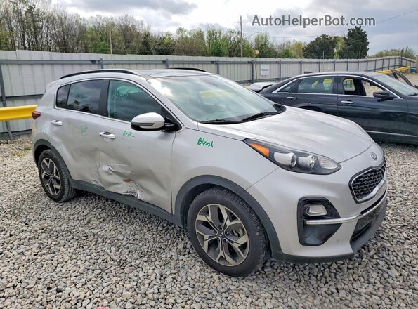 KNDPN3AC5M7855249 2021 KIA SPORTAGE Серебряный Передняя правая четверть