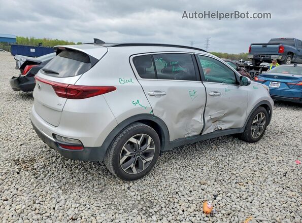 KNDPN3AC5M7855249 2021 KIA SPORTAGE Серебряный Задняя правая четверть