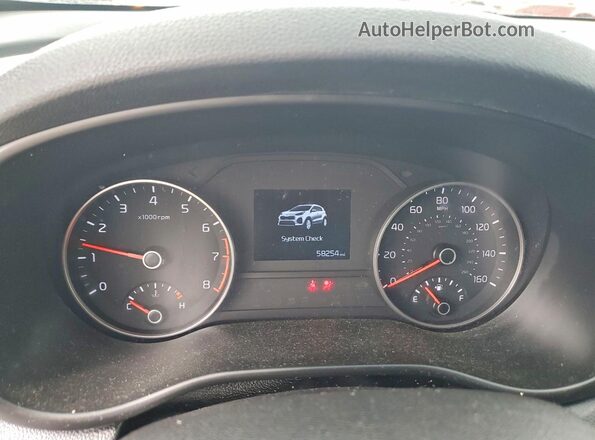 KNDPN3AC5M7855249 2021 KIA SPORTAGE Серебряный Вид щитка приборов