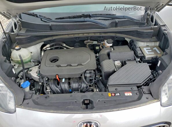 KNDPN3AC5M7855249 2021 KIA SPORTAGE Серебряный Вид подкапотного пространства