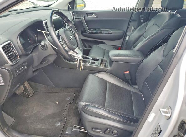 KNDPN3AC5M7855249 2021 KIA SPORTAGE Серебряный Вид салона спереди