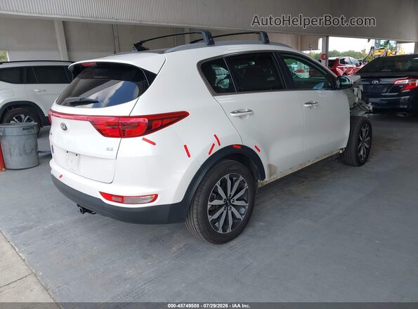 KNDPN3AC6H7259024 2017 KIA SPORTAGE White Задня права чверть