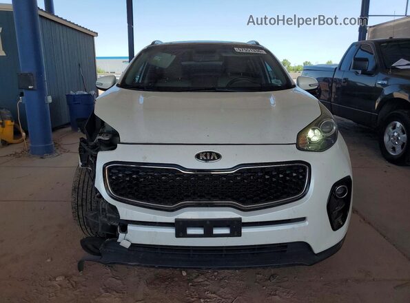 KNDPN3AC6J7418114 2018 KIA SPORTAGE White Вид спереду