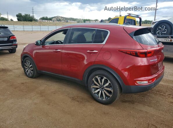 KNDPN3AC7H7083696 2017 KIA SPORTAGE Red Rear left