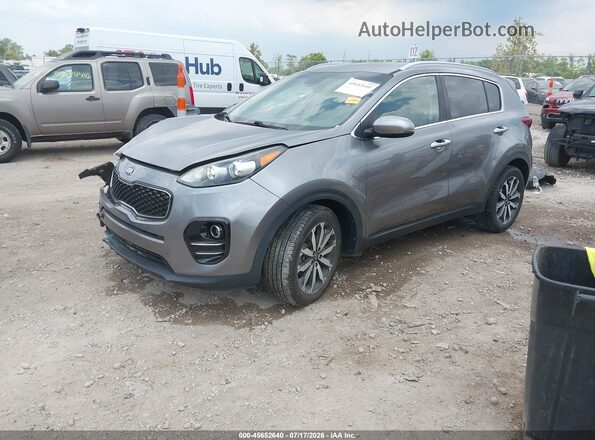 KNDPN3AC7H7089787 2017 KIA SPORTAGE Серый Передняя левая четверть