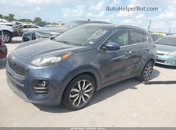 KNDPN3AC7H7296650 2017 KIA SPORTAGE Синий Передняя левая четверть