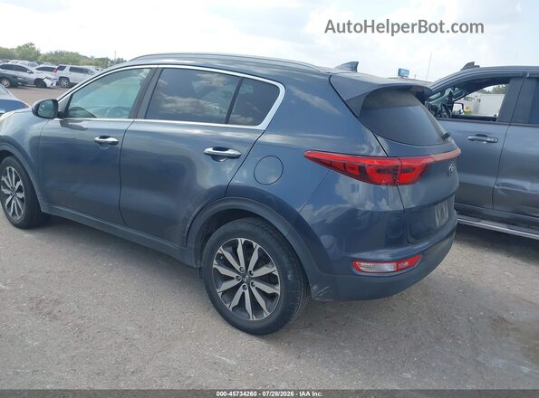 KNDPN3AC7H7296650 2017 KIA SPORTAGE Синий Задняя левая четверть