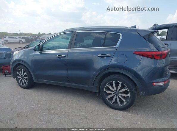 KNDPN3AC7H7296650 2017 KIA SPORTAGE Синий Панорамный вид салона 360°