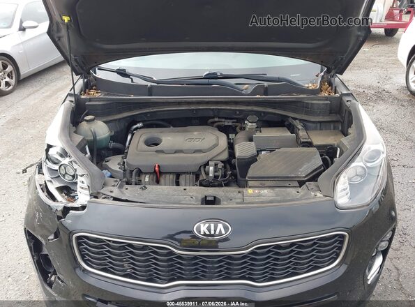 KNDPN3AC7J7426965 2018 KIA SPORTAGE Black Widok z tyłu