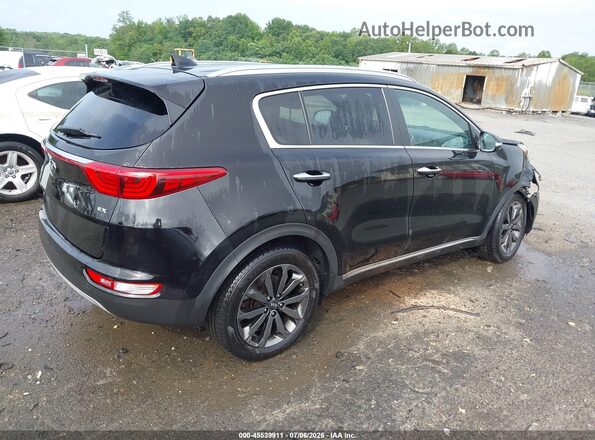 KNDPN3AC7J7426965 2018 KIA SPORTAGE Black Tył prawy