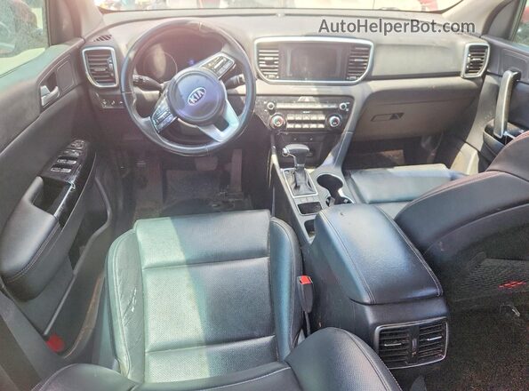 KNDPN3AC7L7641376 2020 KIA SPORTAGE Red Առջևի վահանակի տեսք