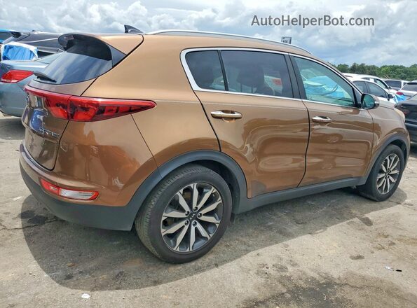 KNDPN3AC8H7259283 2017 KIA SPORTAGE Brown Rear right
