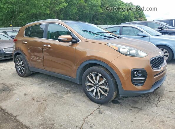 KNDPN3AC8H7259283 2017 KIA SPORTAGE Brown Front right