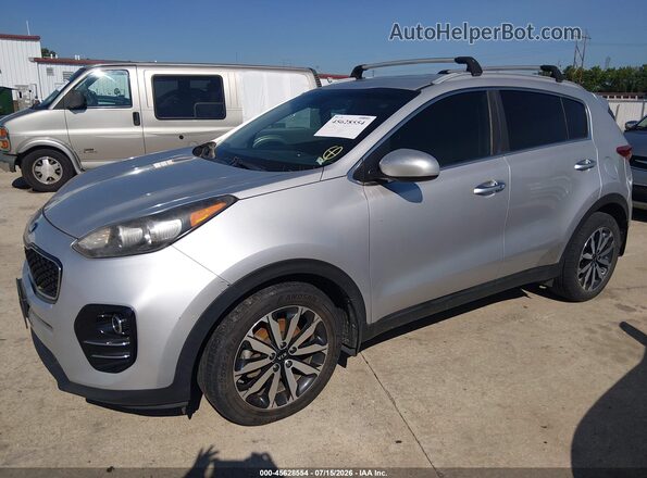 KNDPN3AC9H7099480 2017 KIA SPORTAGE Gray Vista tres cuartos delantera izquierda