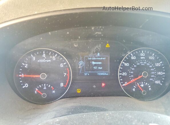 KNDPN3AC9H7105391 2017 KIA SPORTAGE Белый Вид щитка приборов