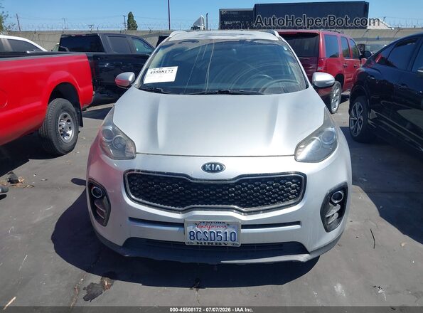KNDPN3AC9J7355302 2018 KIA SPORTAGE Gray Սարքավորումների վահանակի տեսք