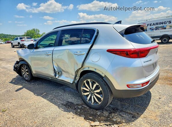 KNDPN3AC9J7390471 2018 KIA SPORTAGE Silver Задня ліва чверть