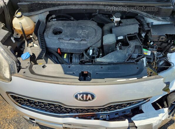 KNDPN3AC9J7390471 2018 KIA SPORTAGE Silver Вид підкапотного простору