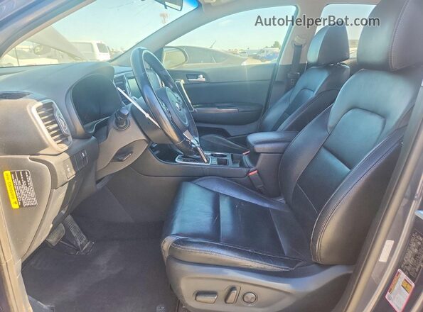 KNDPN3ACXH7149660 2017 KIA SPORTAGE Blue Vista interior delantera