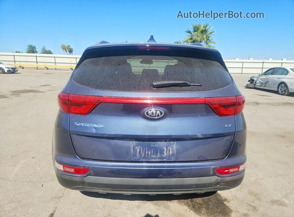 KNDPN3ACXH7149660 2017 KIA SPORTAGE Blue Vista trasera