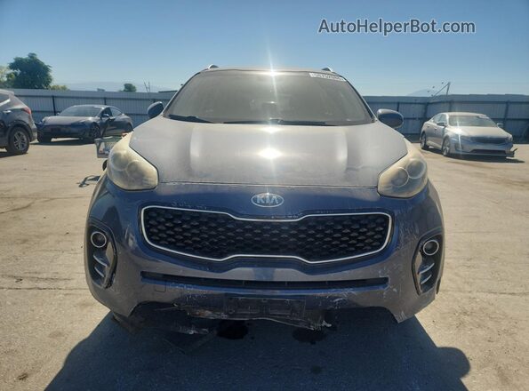 KNDPN3ACXH7149660 2017 KIA SPORTAGE Blue Vista frontal