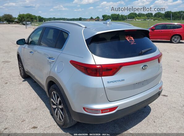 KNDPN3ACXH7241139 2017 KIA SPORTAGE Silver Rear left