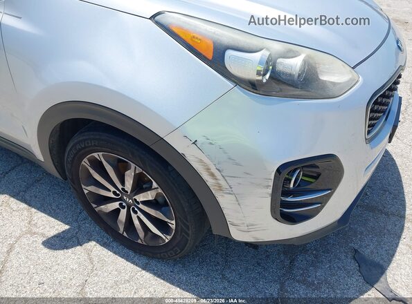 KNDPN3ACXH7241139 2017 KIA SPORTAGE Silver Front view