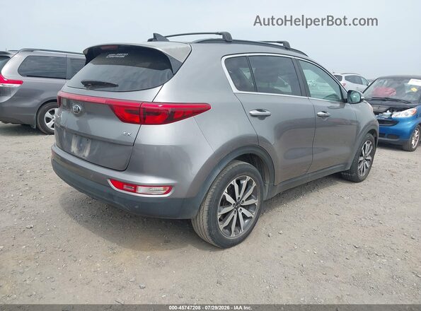 KNDPN3ACXJ7419377 2018 KIA SPORTAGE Gray Rear right