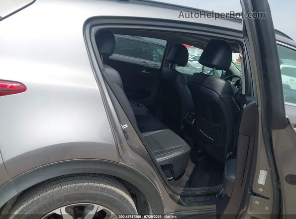 KNDPN3ACXJ7419377 2018 KIA SPORTAGE Gray VIN sticker view