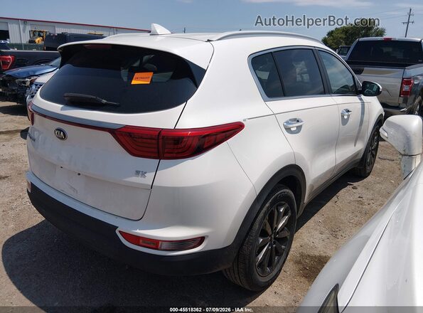 KNDPN3ACXK7584816 2019 KIA SPORTAGE Белый Задняя правая четверть