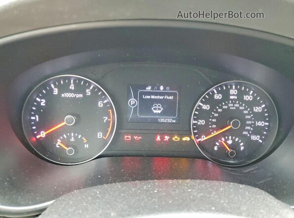 KNDPN3ACXK7588106 2019 KIA SPORTAGE Black Вид щитка приладів