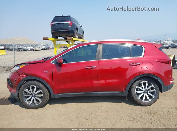KNDPNCAC0H7180674 2017 KIA SPORTAGE Red Սալոնի 360 աստիճան տեսք