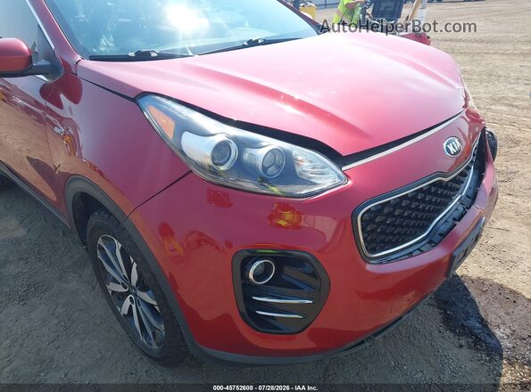 KNDPNCAC0H7180674 2017 KIA SPORTAGE Red 