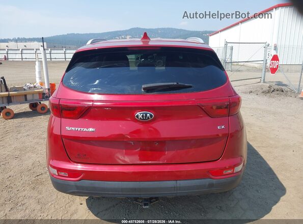 KNDPNCAC0H7180674 2017 KIA SPORTAGE Red 
