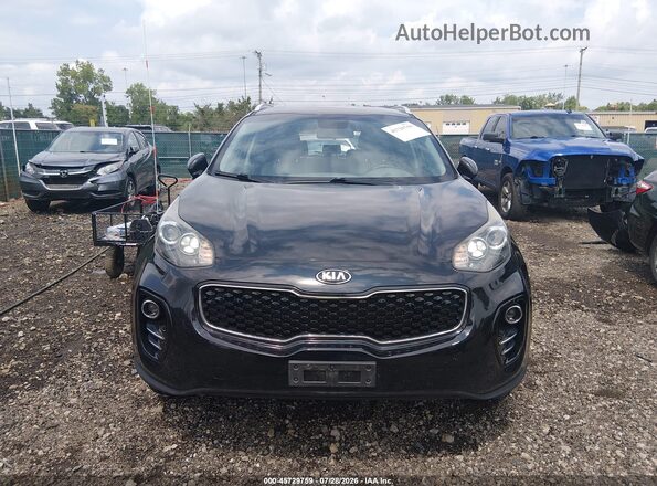 KNDPNCAC0H7200311 2017 KIA SPORTAGE Black Սալոնի հետևի տեսք