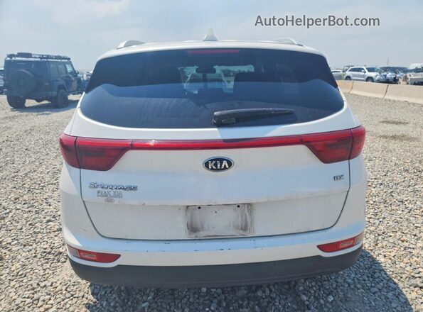 KNDPNCAC0H7226083 2017 KIA SPORTAGE White Widok z tyłu