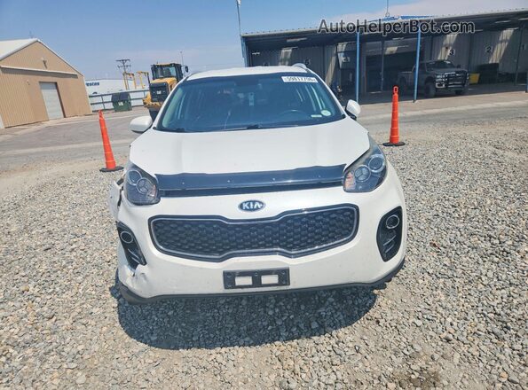 KNDPNCAC0H7226083 2017 KIA SPORTAGE White Widok z przodu
