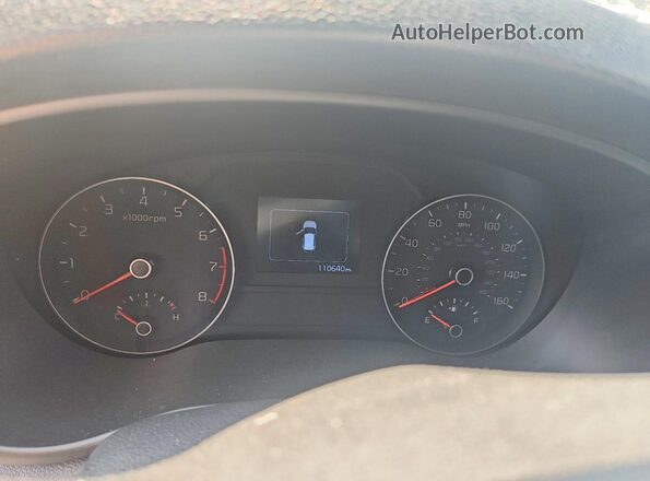 KNDPNCAC0H7226083 2017 KIA SPORTAGE White Widok zestawu wskaźników