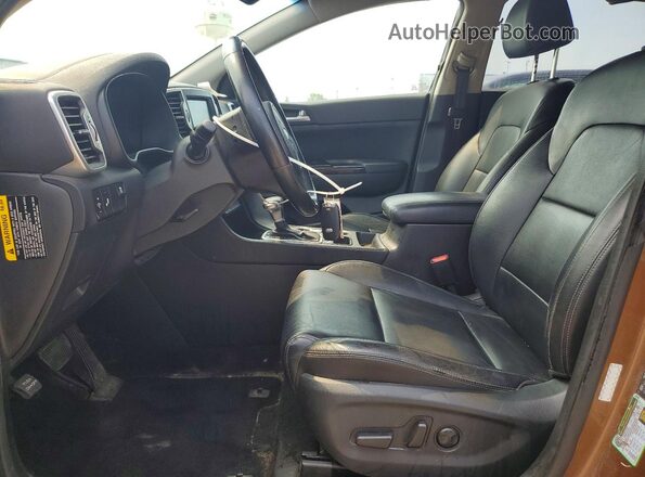 KNDPNCAC0J7422353 2018 KIA SPORTAGE Brown Սալոնի դիմացի տեսք