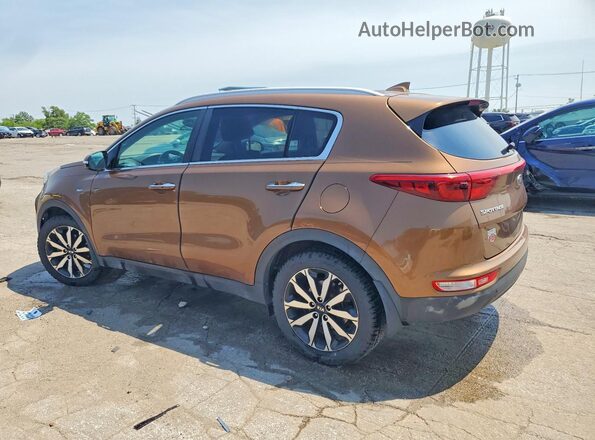 KNDPNCAC0J7422353 2018 KIA SPORTAGE Brown Հետևի ձախ