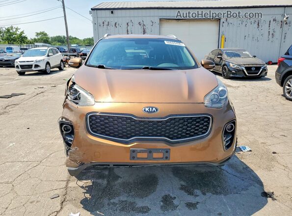 KNDPNCAC0J7422353 2018 KIA SPORTAGE Brown Դիմացի տեսք