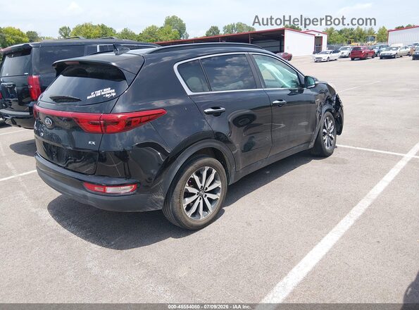 KNDPNCAC0K7589362 2019 KIA SPORTAGE Black Tył prawy