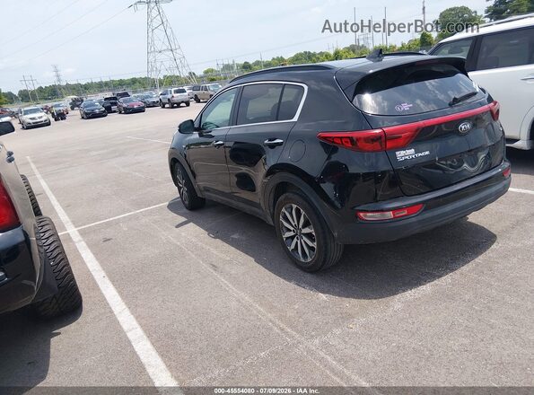 KNDPNCAC0K7589362 2019 KIA SPORTAGE Black Tył lewy