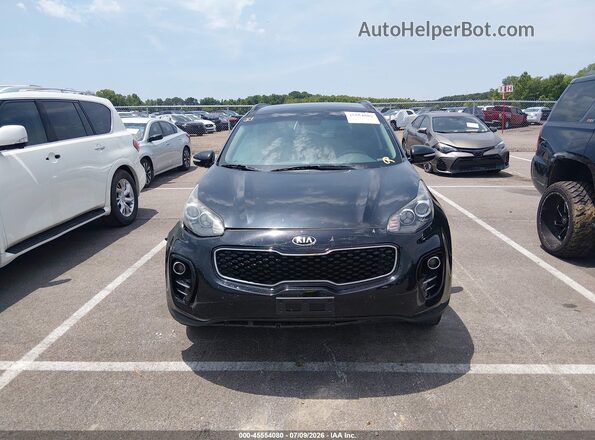 KNDPNCAC0K7589362 2019 KIA SPORTAGE Black Widok zestawu wskaźników