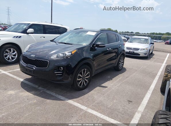 KNDPNCAC0K7589362 2019 KIA SPORTAGE Black Przód lewy