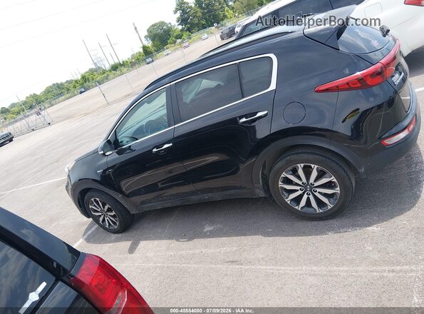 KNDPNCAC0K7589362 2019 KIA SPORTAGE Black Widok wnętrza 360 stopni